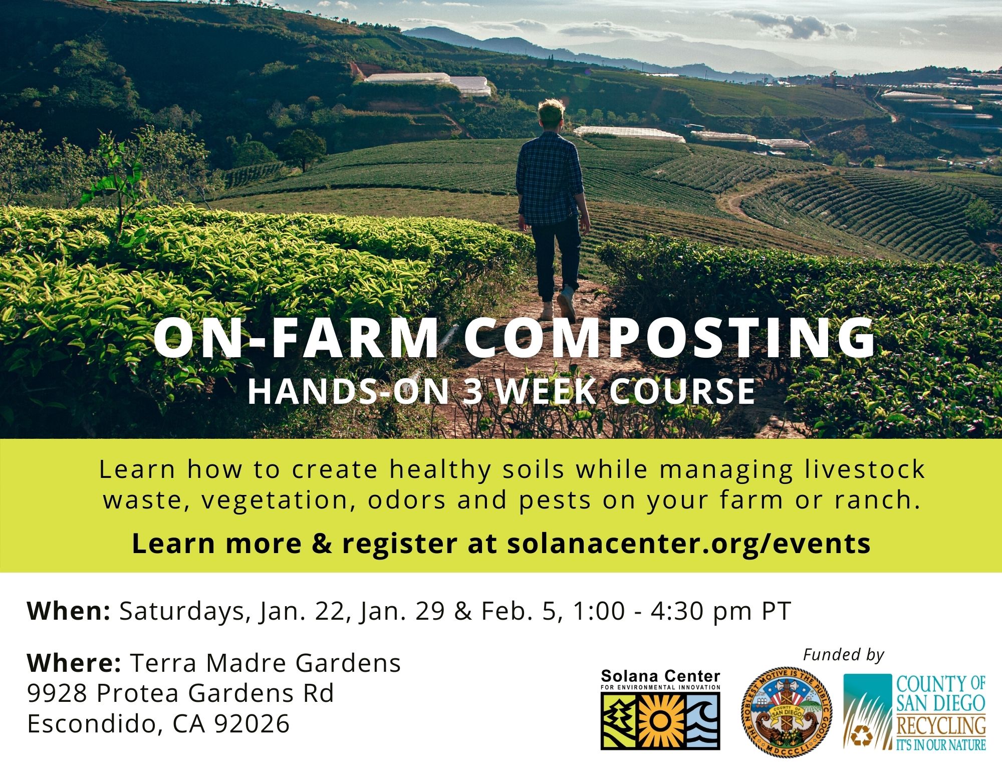On Farm Composting Hands on 3 week course Photo
