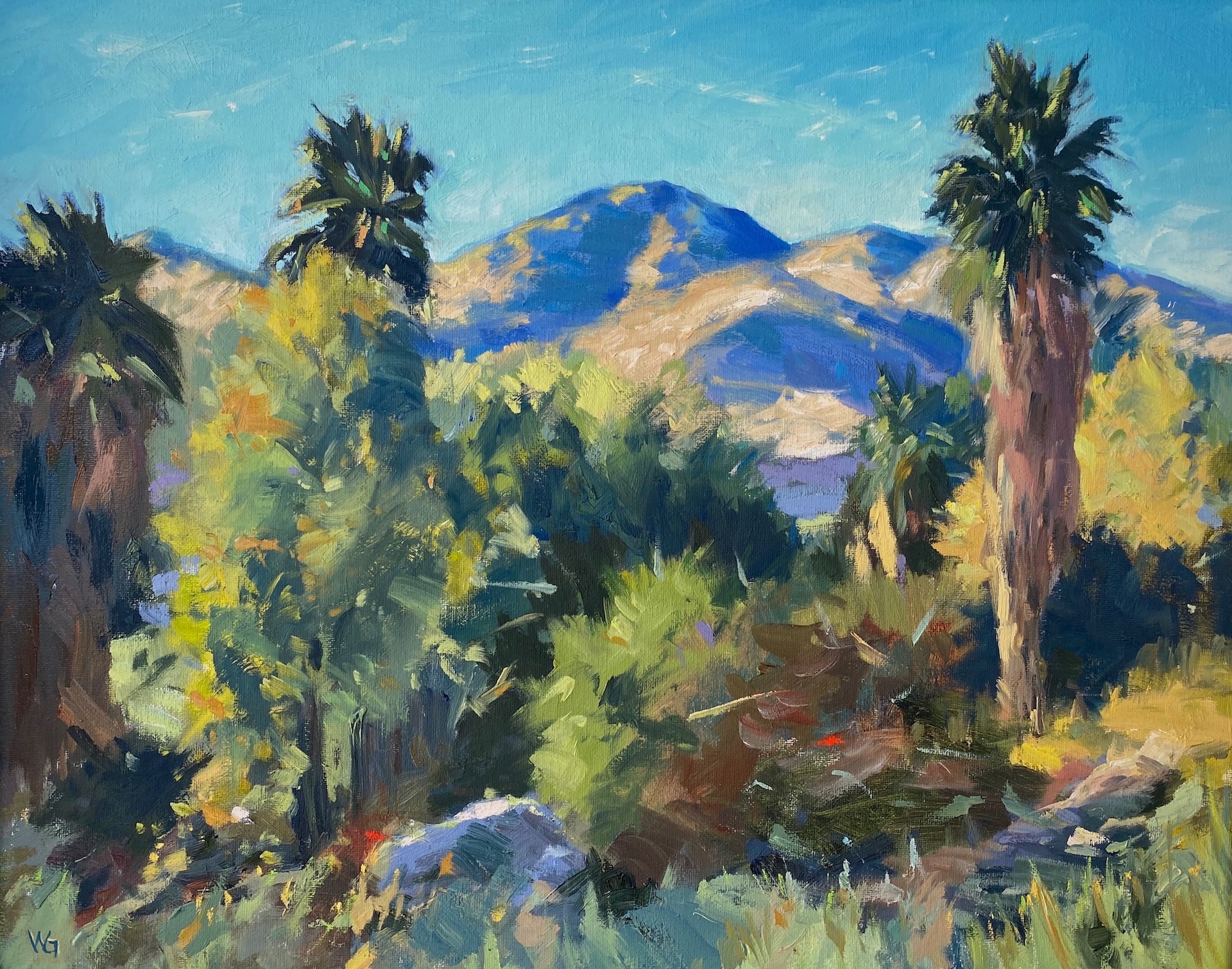 Desert Morning Painting