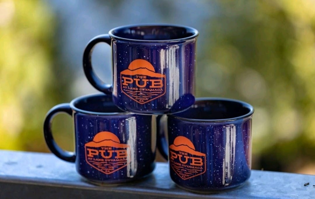 Merchandise from The Pub at Lake Cuyamaca