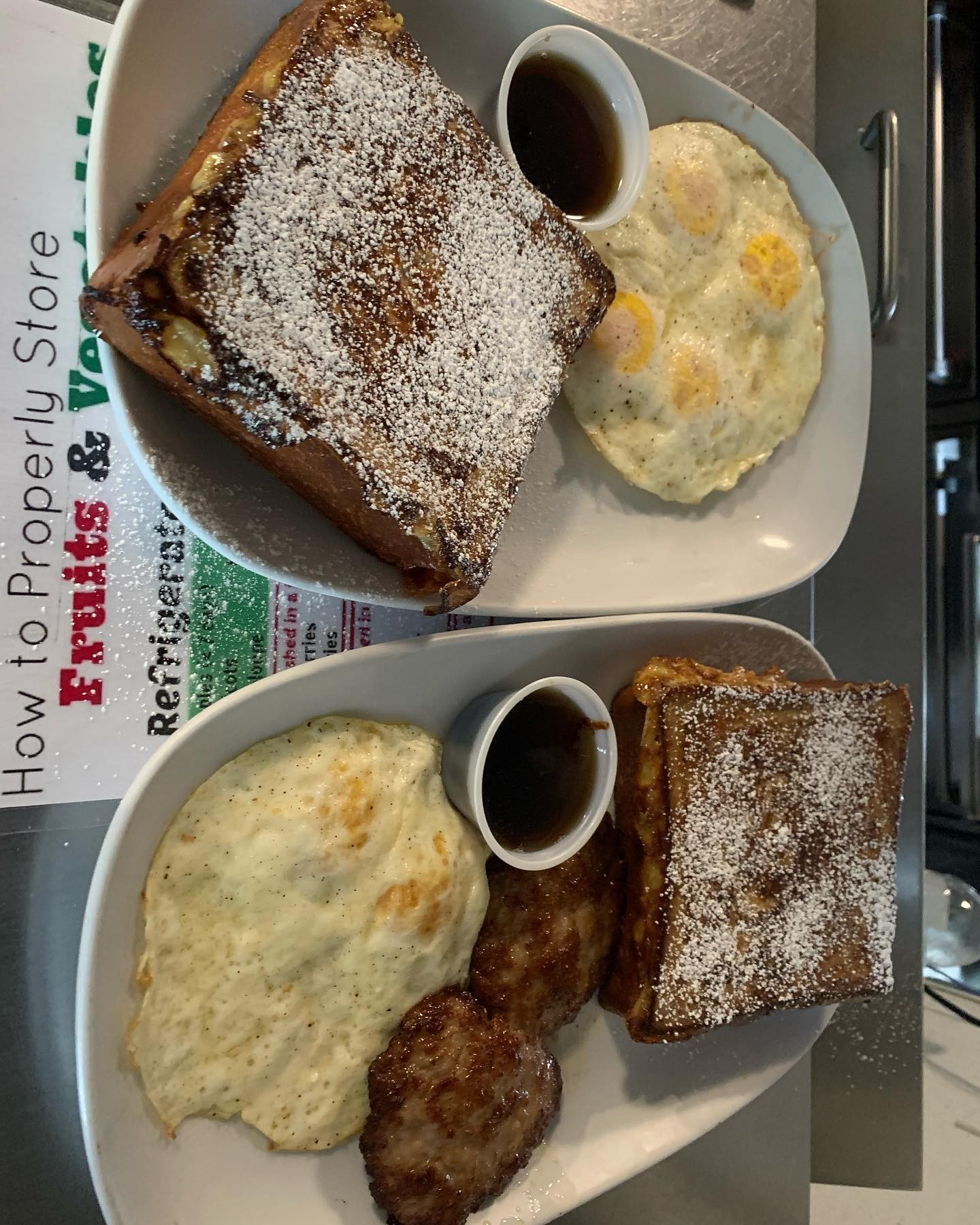 Regulars Wanted French Toast & Eggs Breakfast Photo