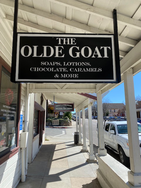 The Olde Goat Sign Photo