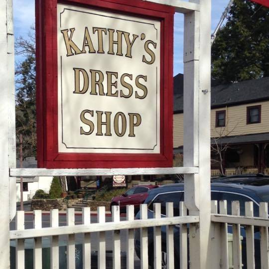 Kathy's Dress Shop Sign Photo