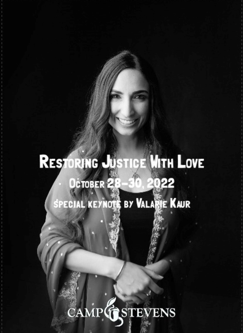 Restoring Justice With Love Poster Camp Stevens