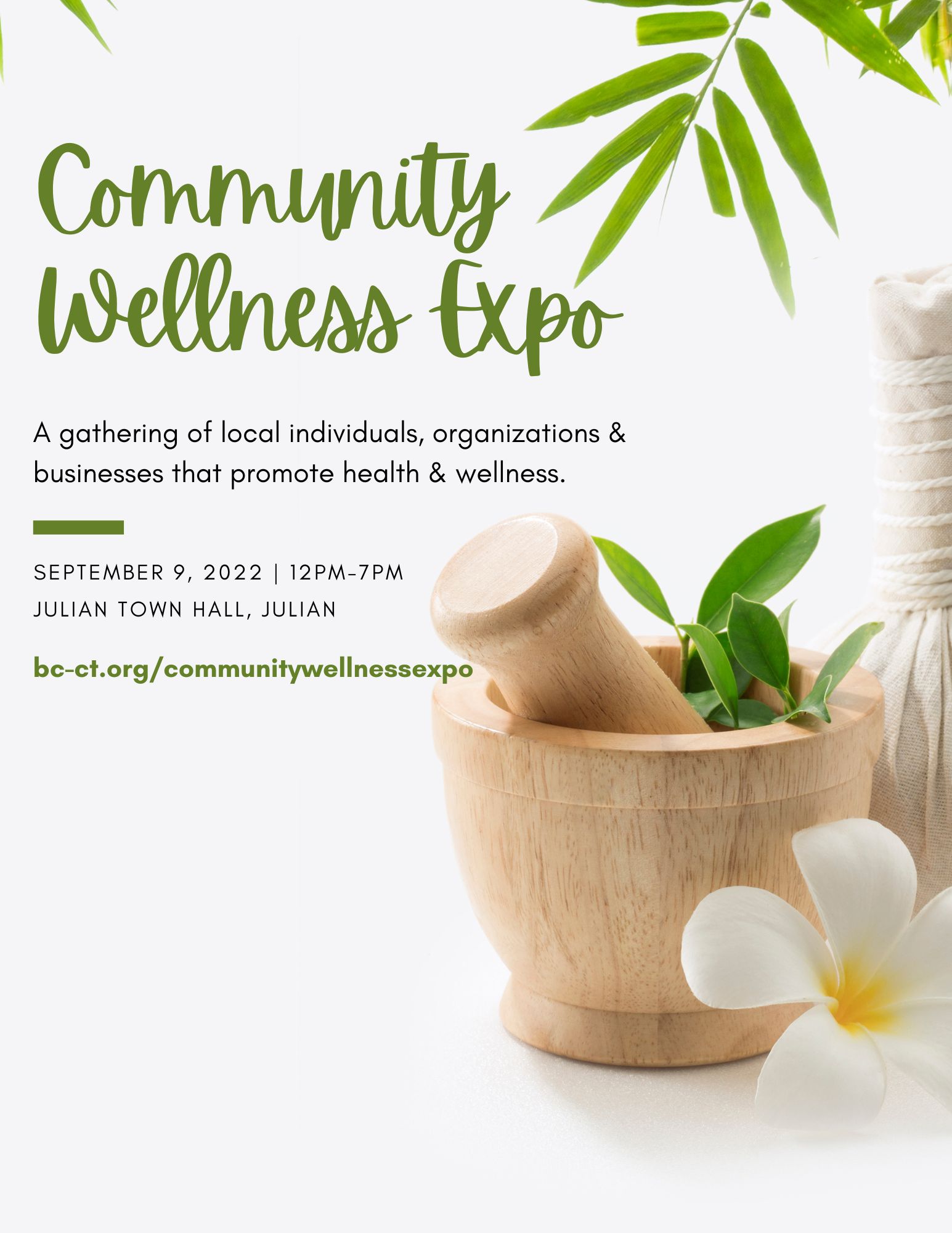 Community Wellness Expo Poster