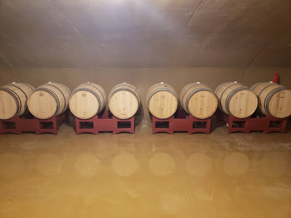 Wine barrels photo from Walnut Tree Ranch Vineyard and Winery